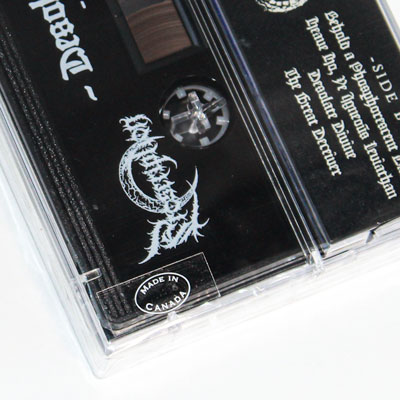 Proscription cassette with country of origin