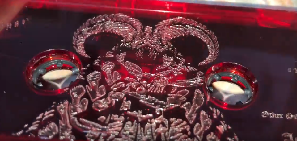 Deep etching example