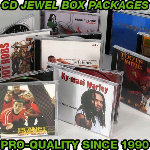 CD Jewel Box Samples