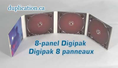digipack 8 panneaux