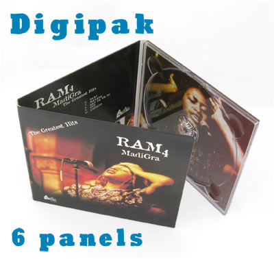 6 Panel Digipak