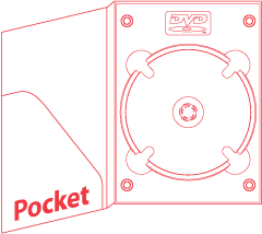 dvd 1digipak with diagonal pocket