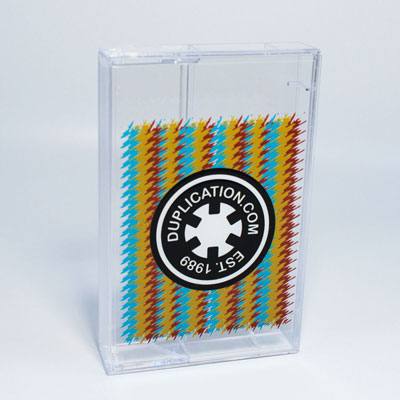 UV print on cassette case